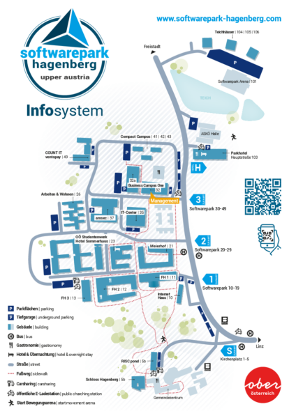 Map of Softwarepark